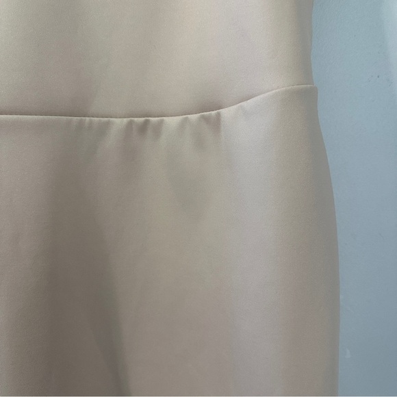 ASOS Design Light Pink Spaghetti Strap Knee Length Dress Women’s Size 10 Pastel - Picture 6 of 16